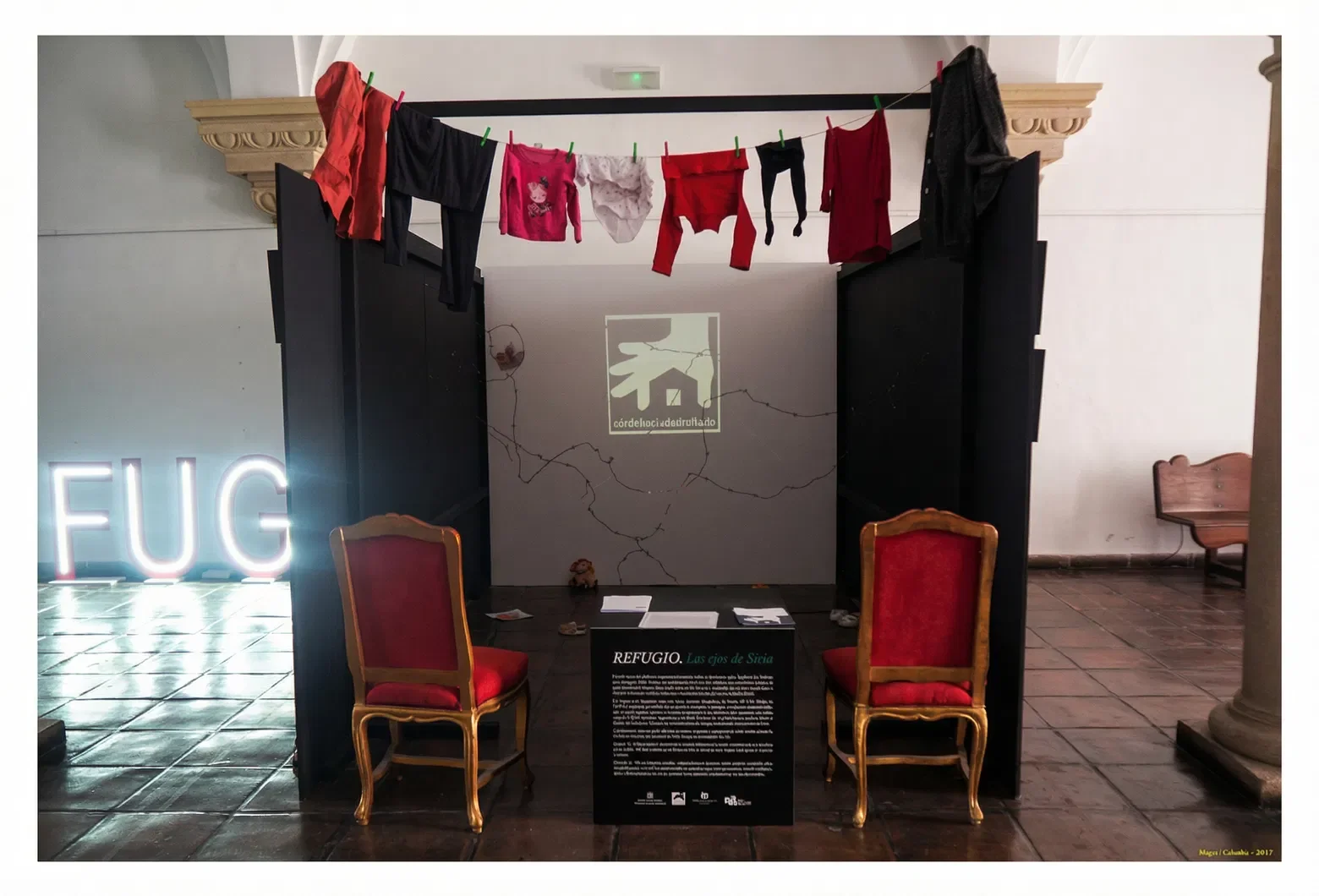 Installation at Parliament of Córdoba