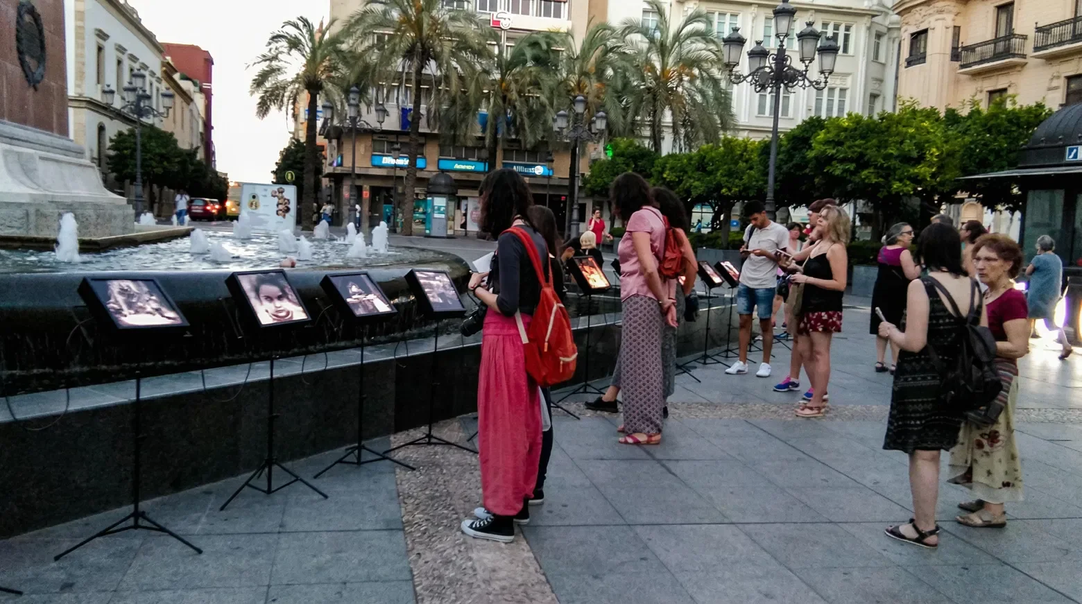 Exhibition in Córdoba Squares